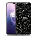 Дизайнерский пластиковый чехол для OnePlus 7 Альберт Эйнштейн