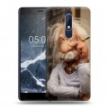 Дизайнерский пластиковый чехол для Nokia 5.1 Альберт Эйнштейн