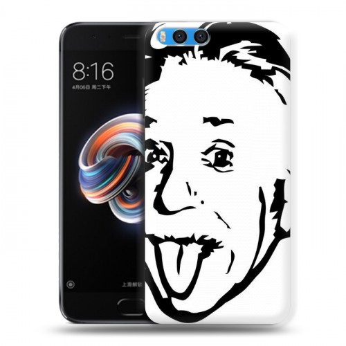 Дизайнерский силиконовый чехол для Xiaomi Mi Note 3 Альберт Эйнштейн