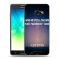Дизайнерский силиконовый с усиленными углами чехол для Samsung Galaxy A3 (2017) Альберт Эйнштейн