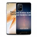 Дизайнерский пластиковый чехол для OnePlus 8T Альберт Эйнштейн