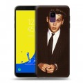 Дизайнерский пластиковый чехол для Samsung Galaxy J6 Джонни Депп