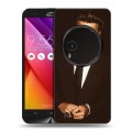 Дизайнерский силиконовый чехол для Asus Zenfone Zoom Джонни Депп