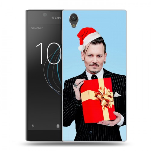 Дизайнерский пластиковый чехол для Sony Xperia L1 Джонни Депп