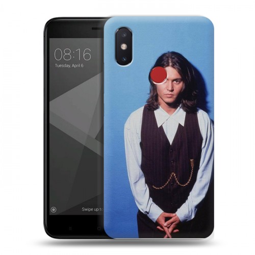 Дизайнерский пластиковый чехол для Xiaomi Mi8 SE Джонни Депп