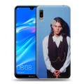 Дизайнерский пластиковый чехол для Huawei Y6 (2019) Джонни Депп