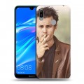 Дизайнерский пластиковый чехол для Huawei Y6 (2019) Джонни Депп