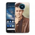 Дизайнерский силиконовый чехол для Nokia 8.3 Джонни Депп