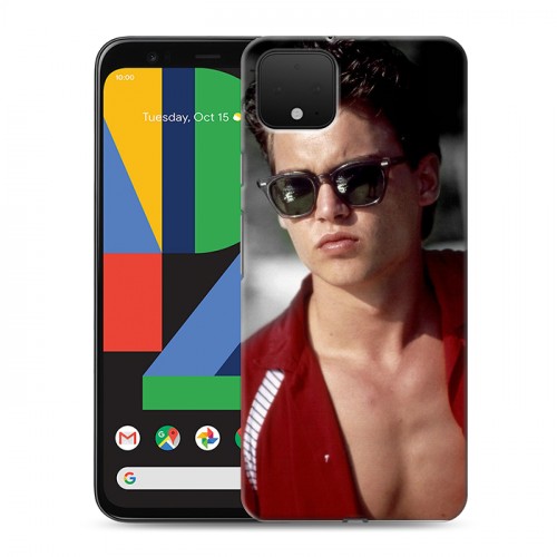 Дизайнерский пластиковый чехол для Google Pixel 4 Джонни Депп