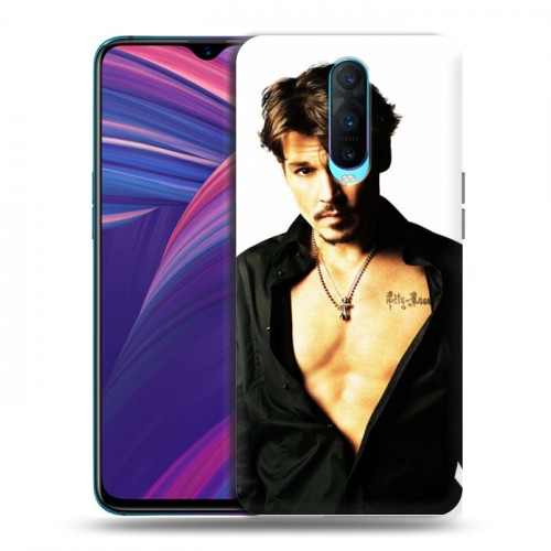 Дизайнерский пластиковый чехол для OPPO RX17 Pro Джонни Депп