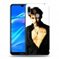 Дизайнерский пластиковый чехол для Huawei Y6 (2019) Джонни Депп