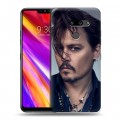 Дизайнерский пластиковый чехол для LG G8 ThinQ Джонни Депп