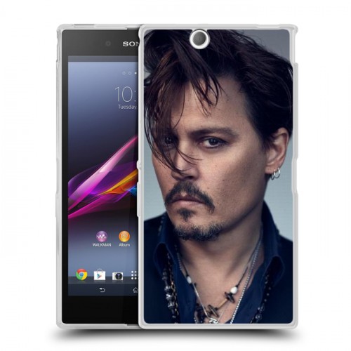 Дизайнерский пластиковый чехол для Sony Xperia Z Ultra  Джонни Депп