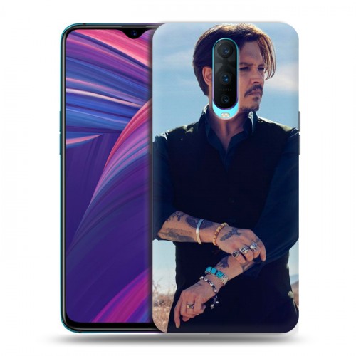 Дизайнерский пластиковый чехол для OPPO RX17 Pro Джонни Депп