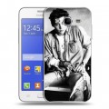 Дизайнерский силиконовый чехол для Samsung Galaxy J7 Джонни Депп