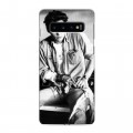 Дизайнерский силиконовый чехол для Samsung Galaxy S10 Джонни Депп