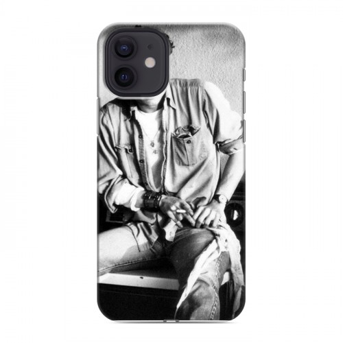 Дизайнерский силиконовый чехол для Iphone 12 Джонни Депп
