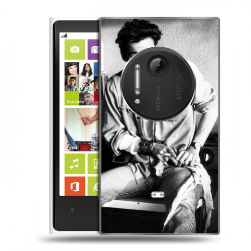 Дизайнерский пластиковый чехол для Nokia Lumia 1020 Джонни Депп