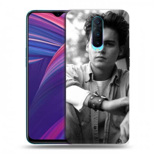 Дизайнерский пластиковый чехол для OPPO RX17 Pro Джонни Депп