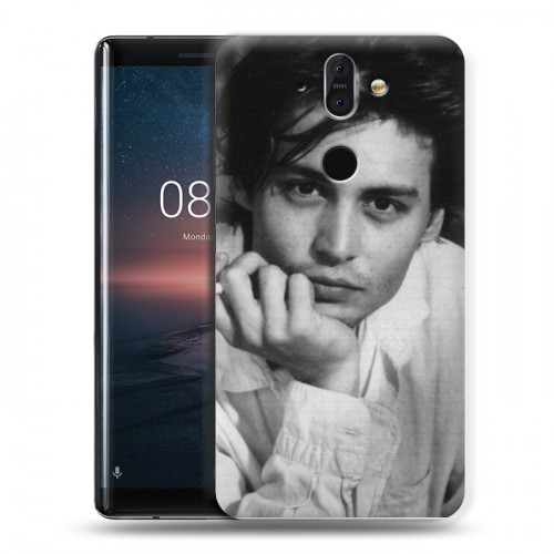 Дизайнерский пластиковый чехол для Nokia 8 Sirocco Джонни Депп