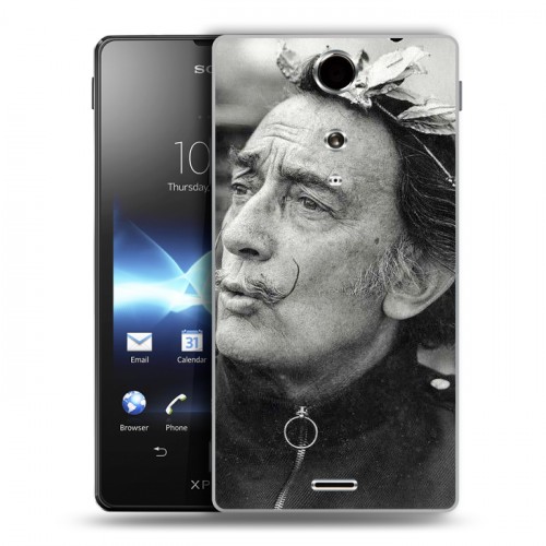 Дизайнерский пластиковый чехол для Sony Xperia TX Сальвадор Дали