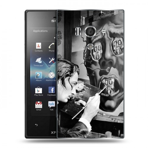 Дизайнерский пластиковый чехол для Sony Xperia acro S Сальвадор Дали