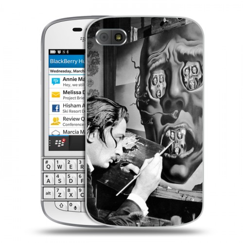 Дизайнерский пластиковый чехол для BlackBerry Q10 Сальвадор Дали