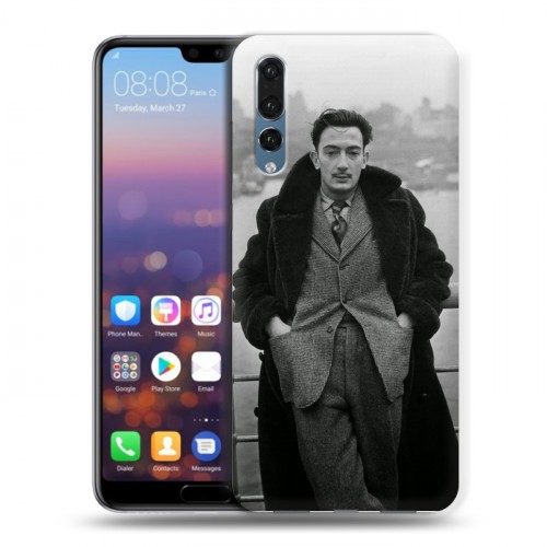 Дизайнерский силиконовый с усиленными углами чехол для Huawei P20 Pro Сальвадор Дали