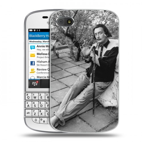 Дизайнерский пластиковый чехол для BlackBerry Q10 Сальвадор Дали