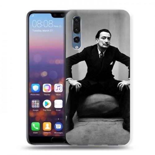 Дизайнерский силиконовый с усиленными углами чехол для Huawei P20 Pro Сальвадор Дали