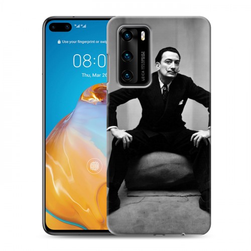 Дизайнерский силиконовый с усиленными углами чехол для Huawei P40 Сальвадор Дали