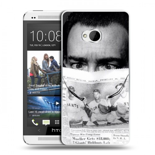 Дизайнерский пластиковый чехол для HTC One (M7) Dual SIM Сальвадор Дали