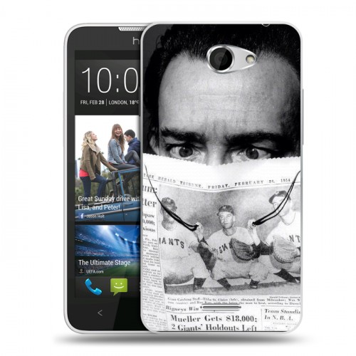 Дизайнерский пластиковый чехол для HTC Desire 516 Сальвадор Дали