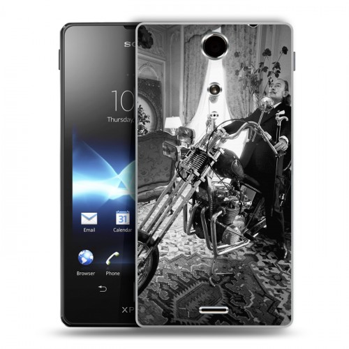 Дизайнерский пластиковый чехол для Sony Xperia TX Сальвадор Дали