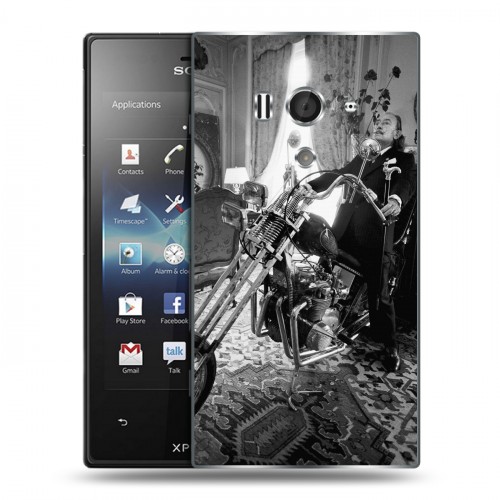 Дизайнерский пластиковый чехол для Sony Xperia acro S Сальвадор Дали