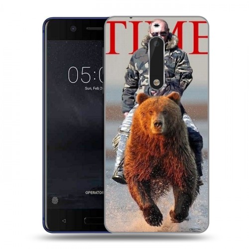 Дизайнерский пластиковый чехол для Nokia 5 В.В.Путин 