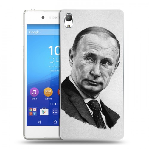 Дизайнерский пластиковый чехол для Sony Xperia Z3+ В.В.Путин 