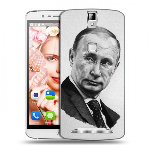 Дизайнерский пластиковый чехол для Elephone P8000 В.В.Путин 