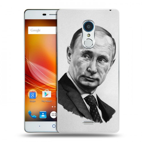 Дизайнерский пластиковый чехол для ZTE Blade X9 В.В.Путин 