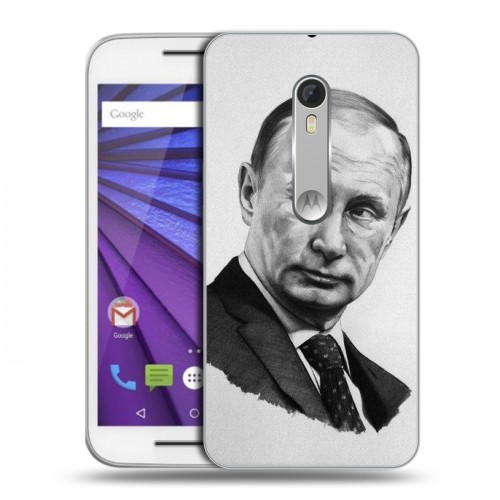 Дизайнерский пластиковый чехол для Lenovo Moto G В.В.Путин 