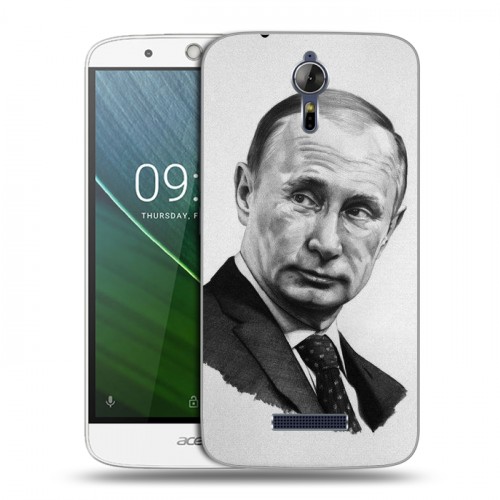 Дизайнерский силиконовый чехол для Acer Liquid Zest Plus В.В.Путин 