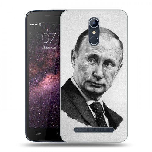 Дизайнерский силиконовый чехол для Homtom HT17 В.В.Путин 