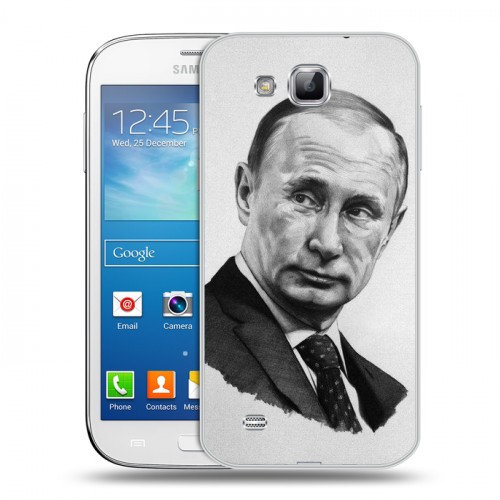 Дизайнерский пластиковый чехол для Samsung Galaxy Premier В.В.Путин 