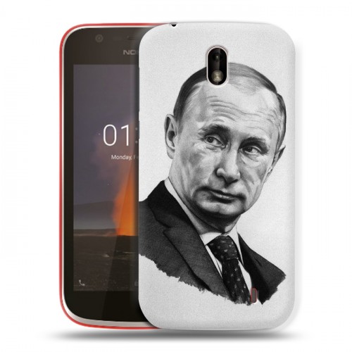 Дизайнерский пластиковый чехол для Nokia 1 В.В.Путин 