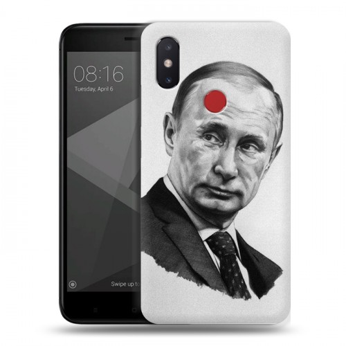 Дизайнерский силиконовый чехол для Xiaomi Mi8 SE В.В.Путин 