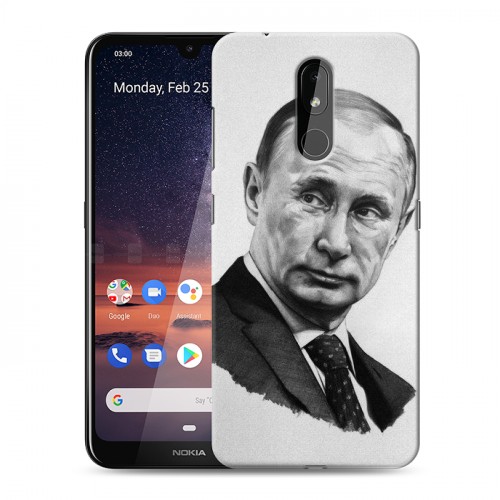 Дизайнерский силиконовый чехол для Nokia 3.2 В.В.Путин 