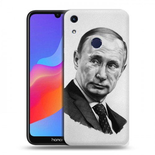 Дизайнерский пластиковый чехол для Huawei Honor 8A В.В.Путин 