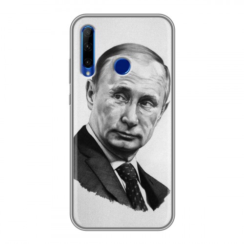Дизайнерский силиконовый чехол для Huawei Honor 10i В.В.Путин 