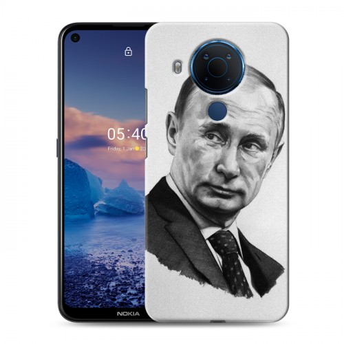 Дизайнерский силиконовый чехол для Nokia 5.4 В.В.Путин 