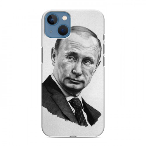 Дизайнерский силиконовый чехол для Iphone 13 В.В.Путин 